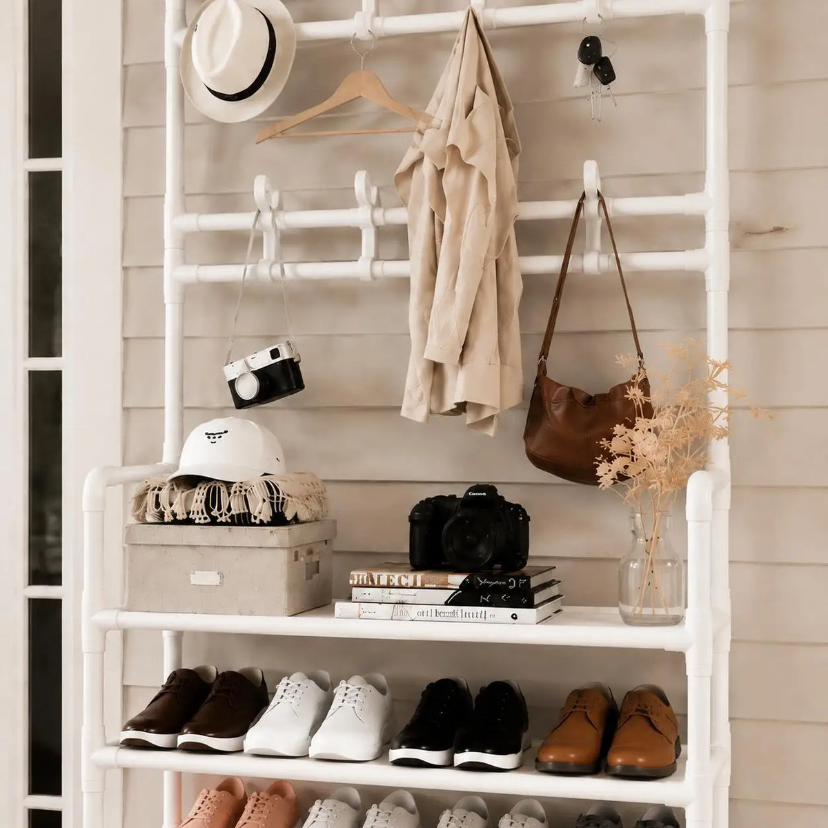 PRAKTIKO SpaceRack™ — 5-Tier Entryway Organizer