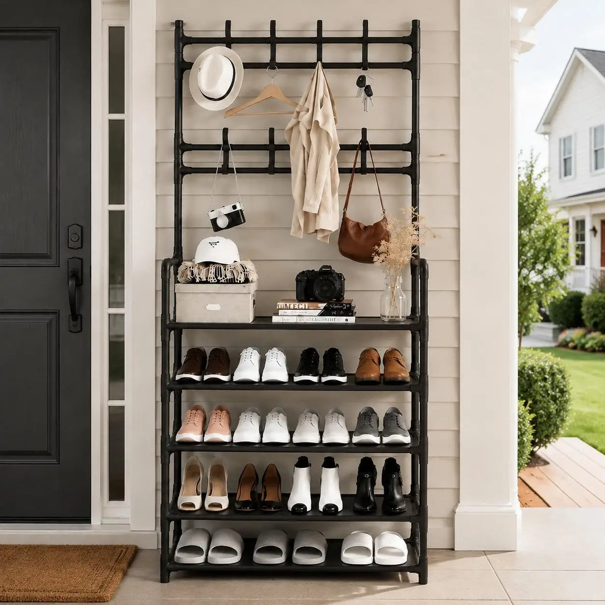 PRAKTIKO SpaceRack™ — 5-Tier Entryway Organizer