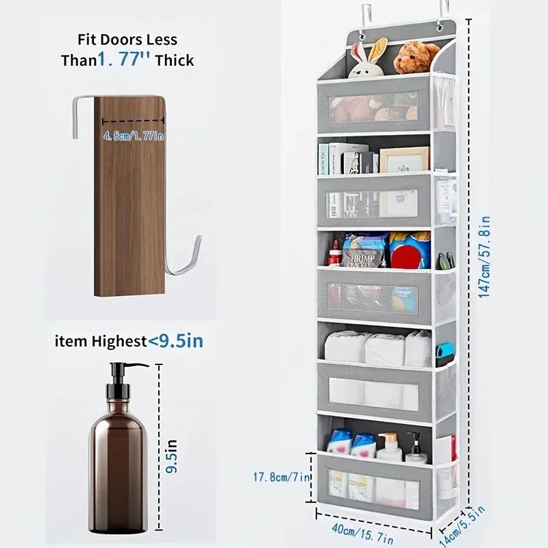 PRAKTIKO SpaceRack™ — 5-Tier Hanging Storage Organizer